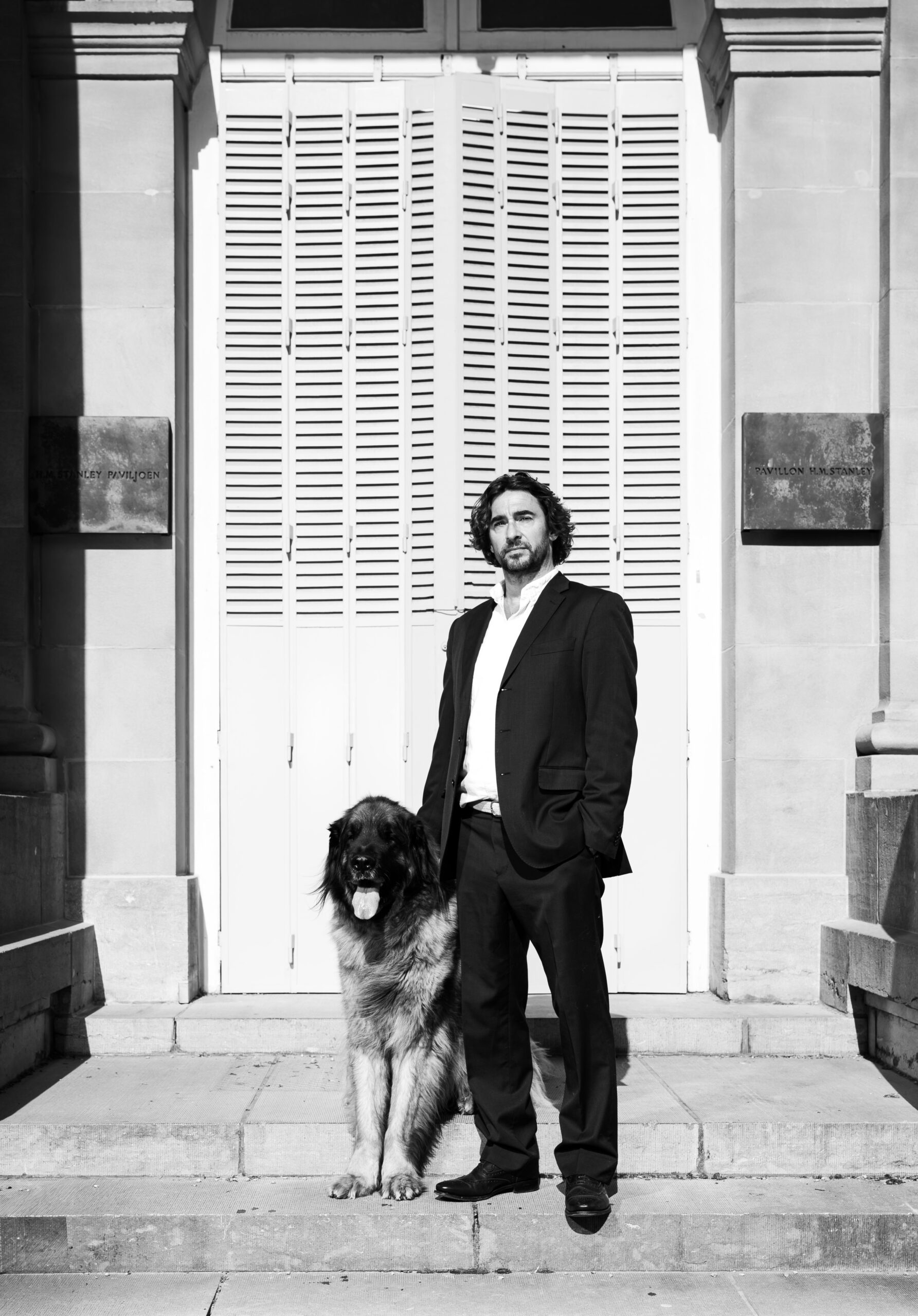 Fine art black and white portrait of Ben, Human Connection series by Greycard Photography